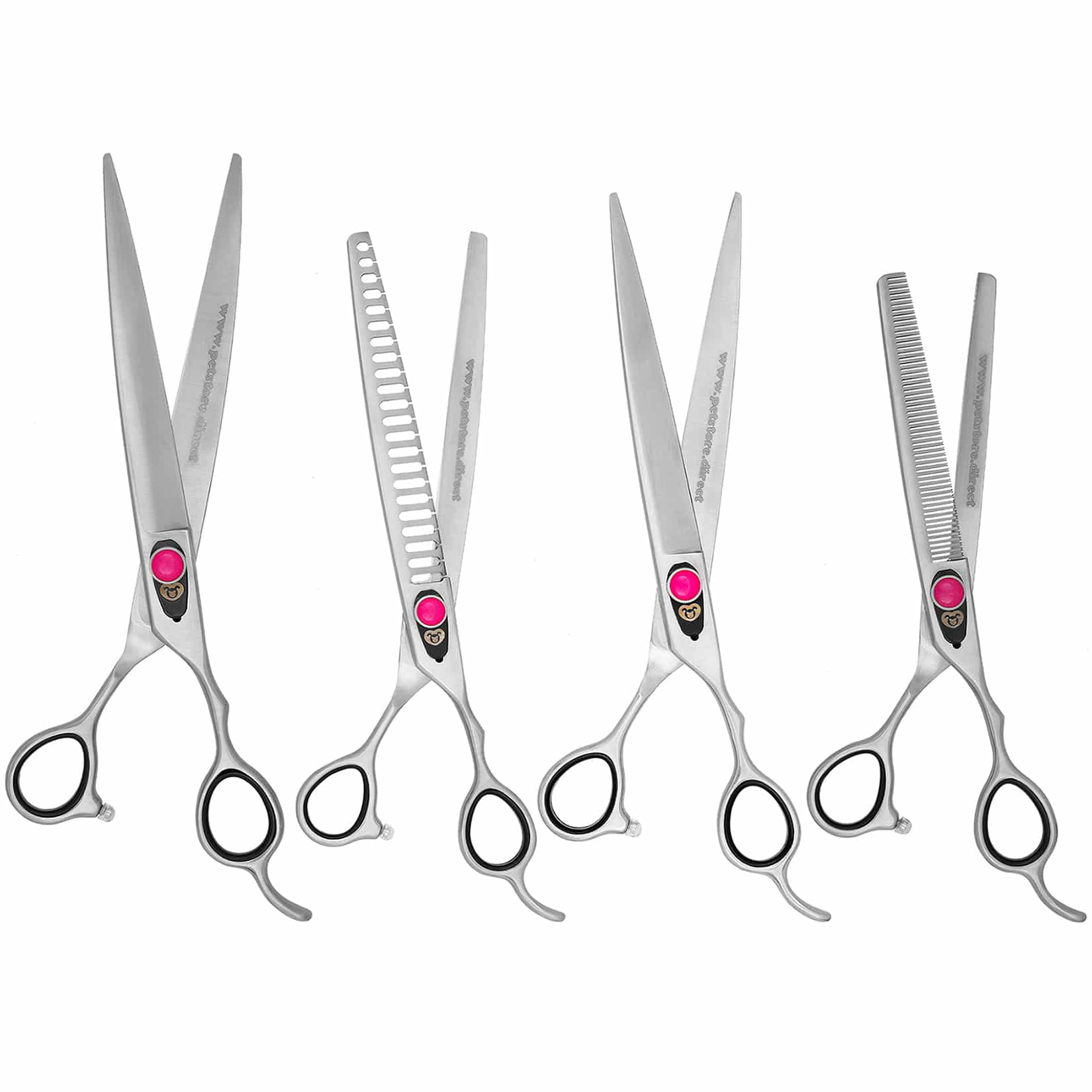 Pink Grooming Shear Set by