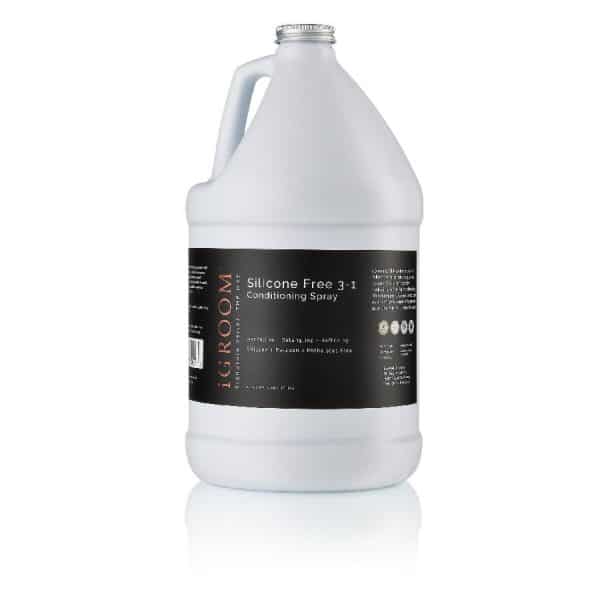 igroom silicone free 3 1 conditioning detangling spray gallon