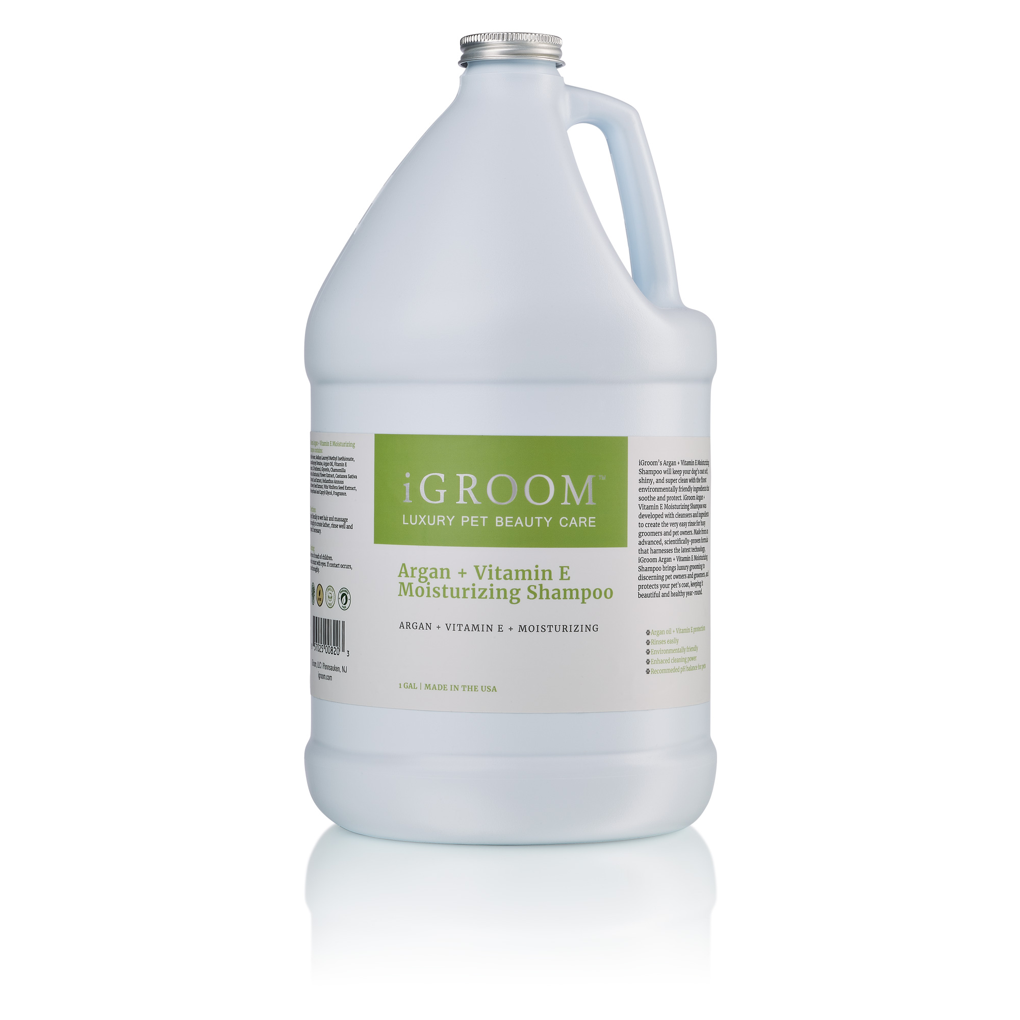 igroom argan and vitamin e shampoo gallon
