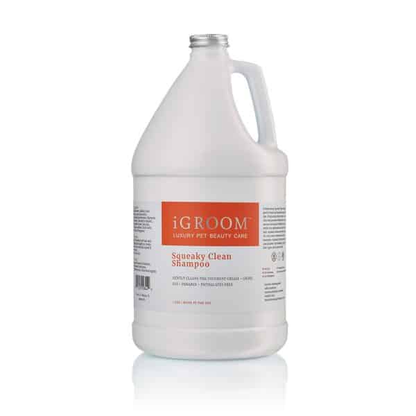 igroom squeaky clean shampoo gallon