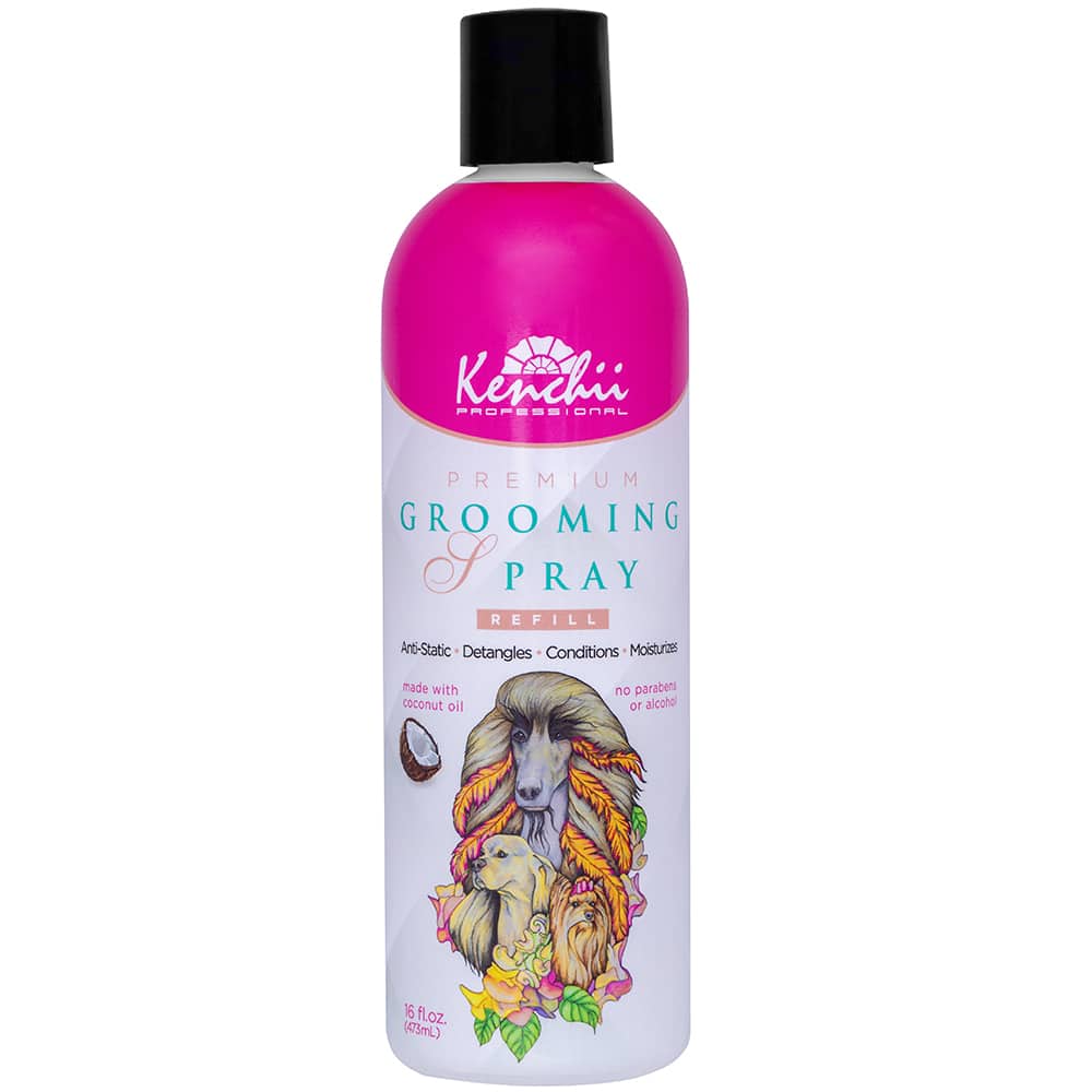kenchii premium grooming spray refill 16oz