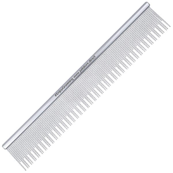 petstore direct grooming comb silver