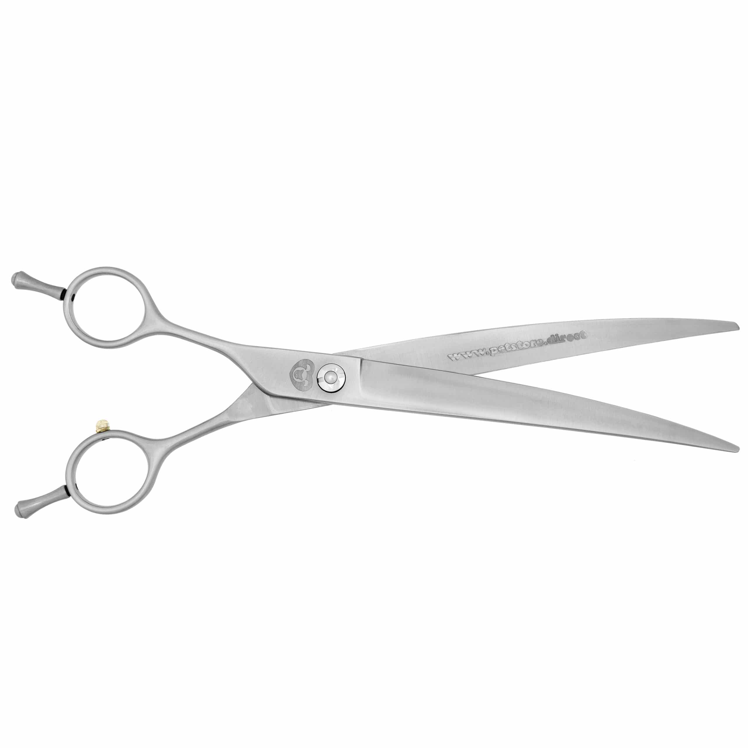7 Premium Curve Left-Handed Grooming Shears