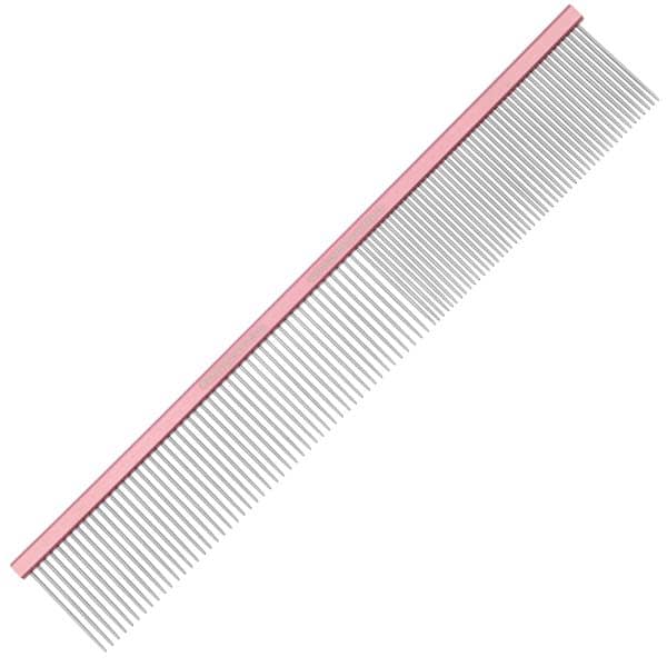 petstore direct pink fluffing comb for dogs
