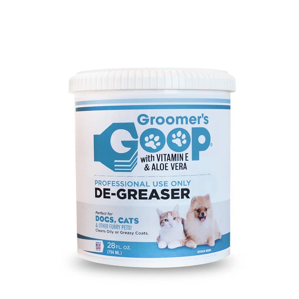 groomer's goop creme degreaser for oily coats 28oz