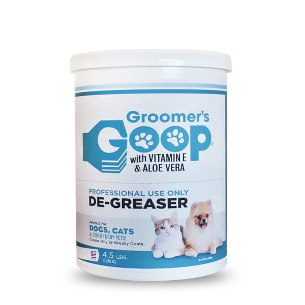 groomer's goop creme degreaser for oily coats 72oz