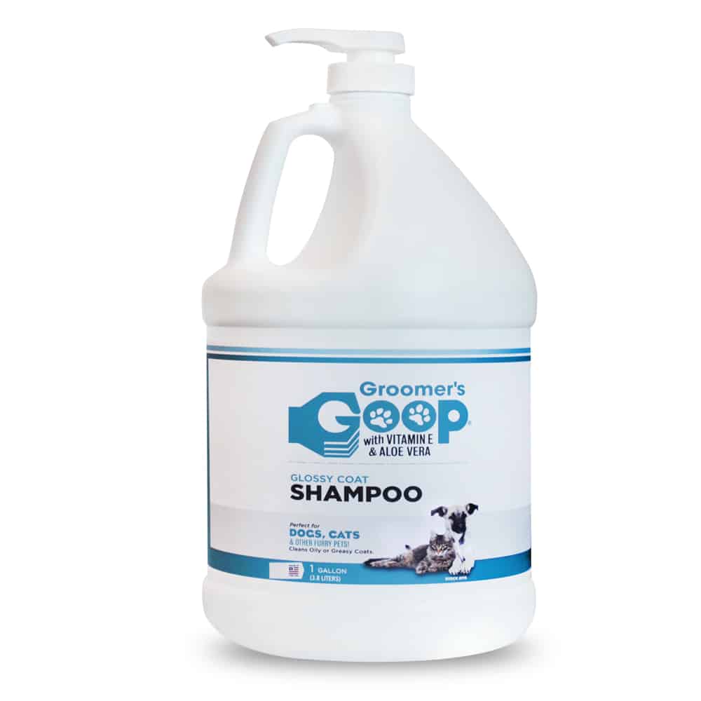 groomers goop glossy coat shampoo 1 gallon