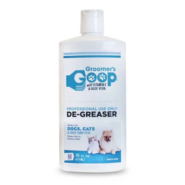 groomers goop liquid for oily coats 16oz