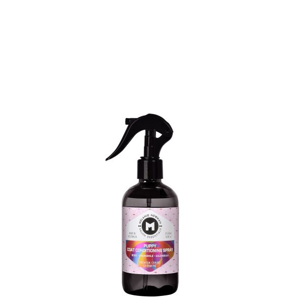 melanie newman puppy conditioning spray 250ml for dog grooming