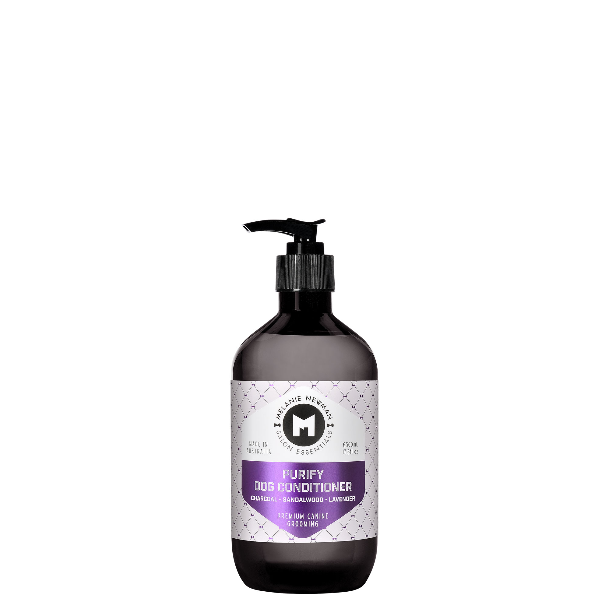 melanie newman purify conditioner 500ml for dog grooming