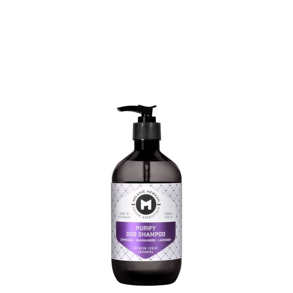 melanie newman purify shampoo 500ml for dog grooming