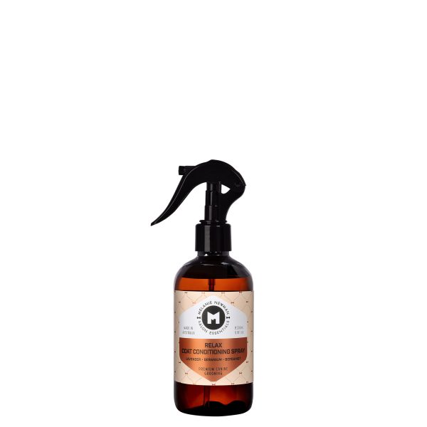 melanie newman relax conditioning spray 250ml for dog grooming
