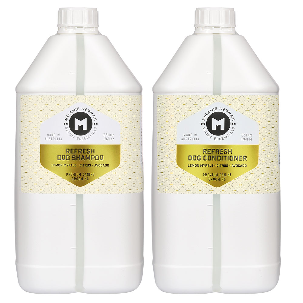 melanie newman shampoo refresh conditioner gallon bundle