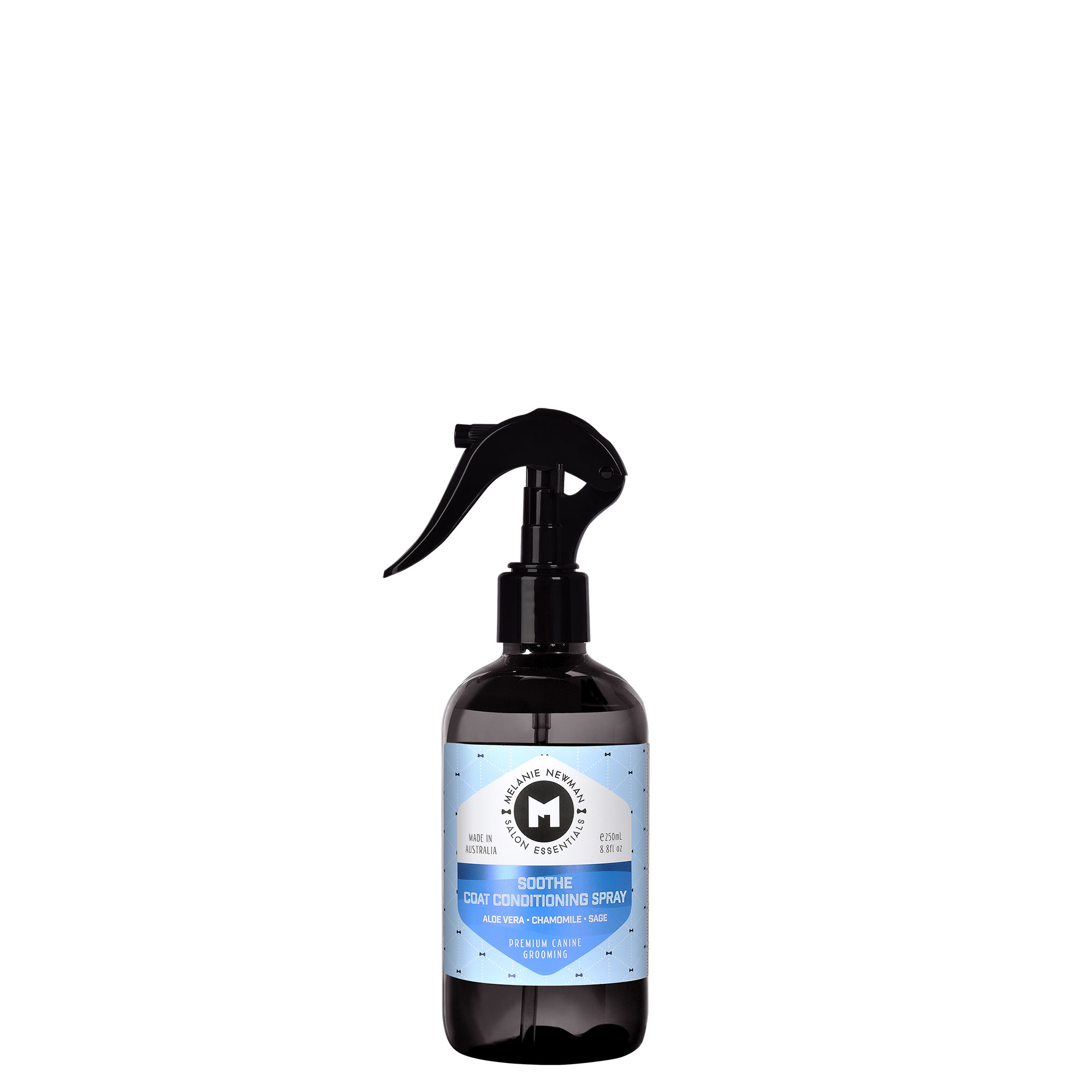 melanie newman soothe conditioning spray 250ml for dog grooming