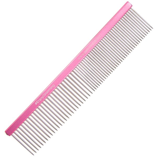petstore.direct 7.5 pink buttercomb for dog grooming
