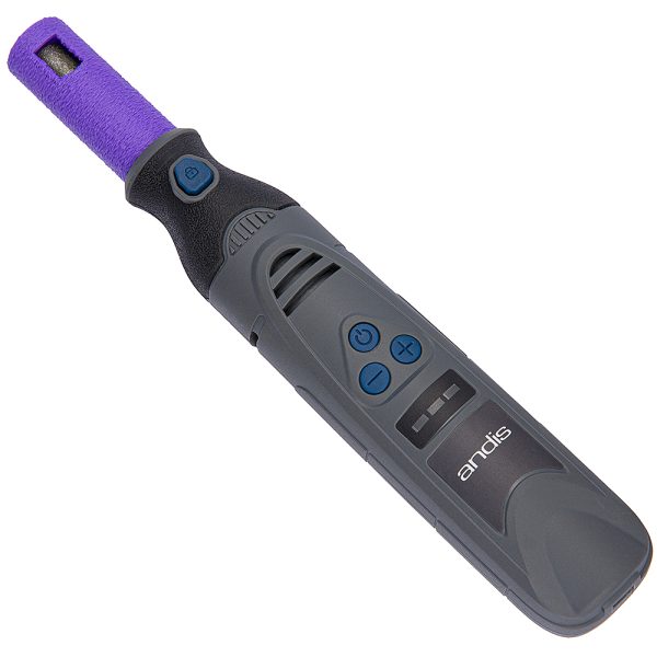 vanity fur nail grinder cap purple for dog grooming
