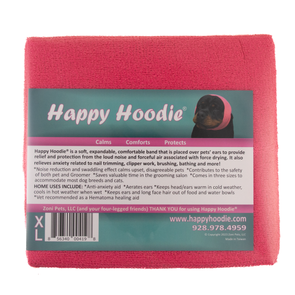 happy hoodie extra large pink