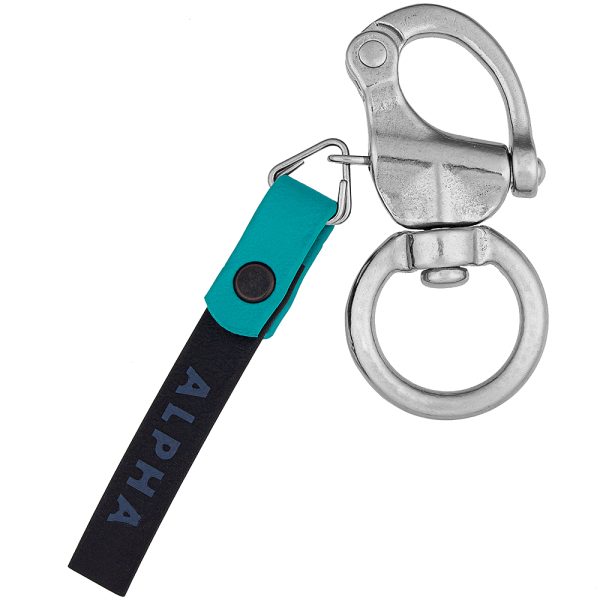alpha grooming oh snap! safety release teal
