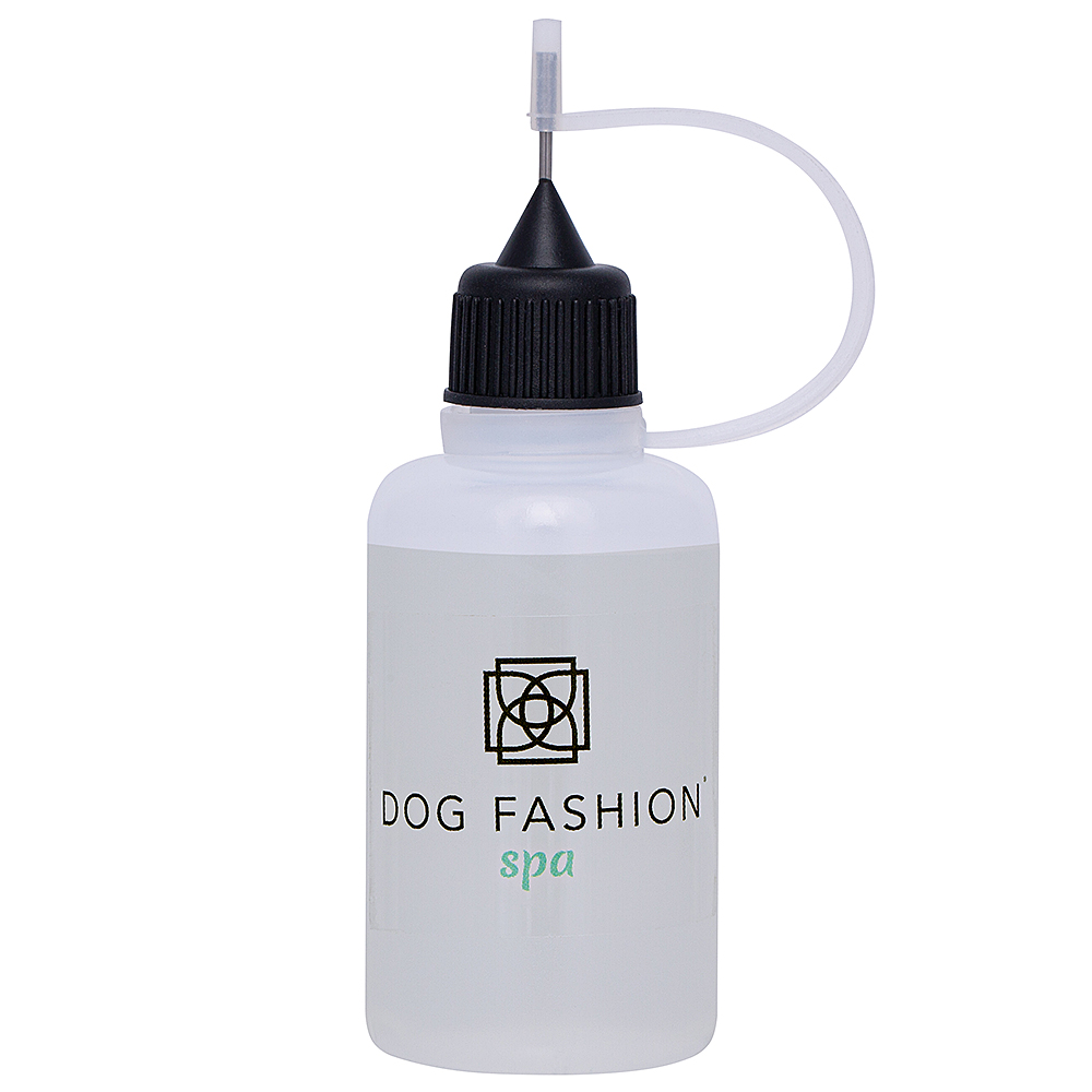 dog fashion spa blade and shear oil in needle bottle