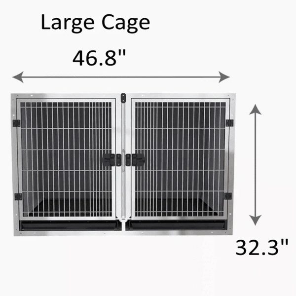petstore.direct stainless steel cage banks