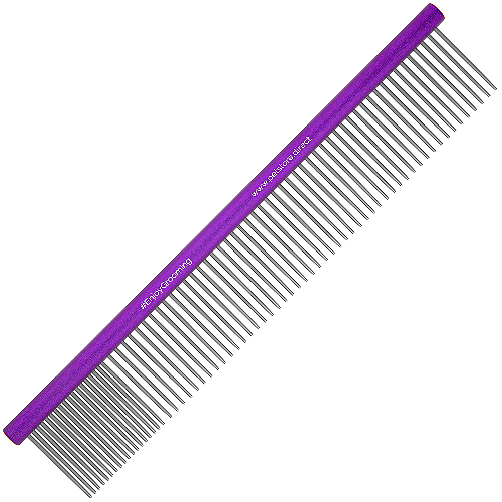 petstore.direct 10 purple 80/20 heavy duty poodle comb