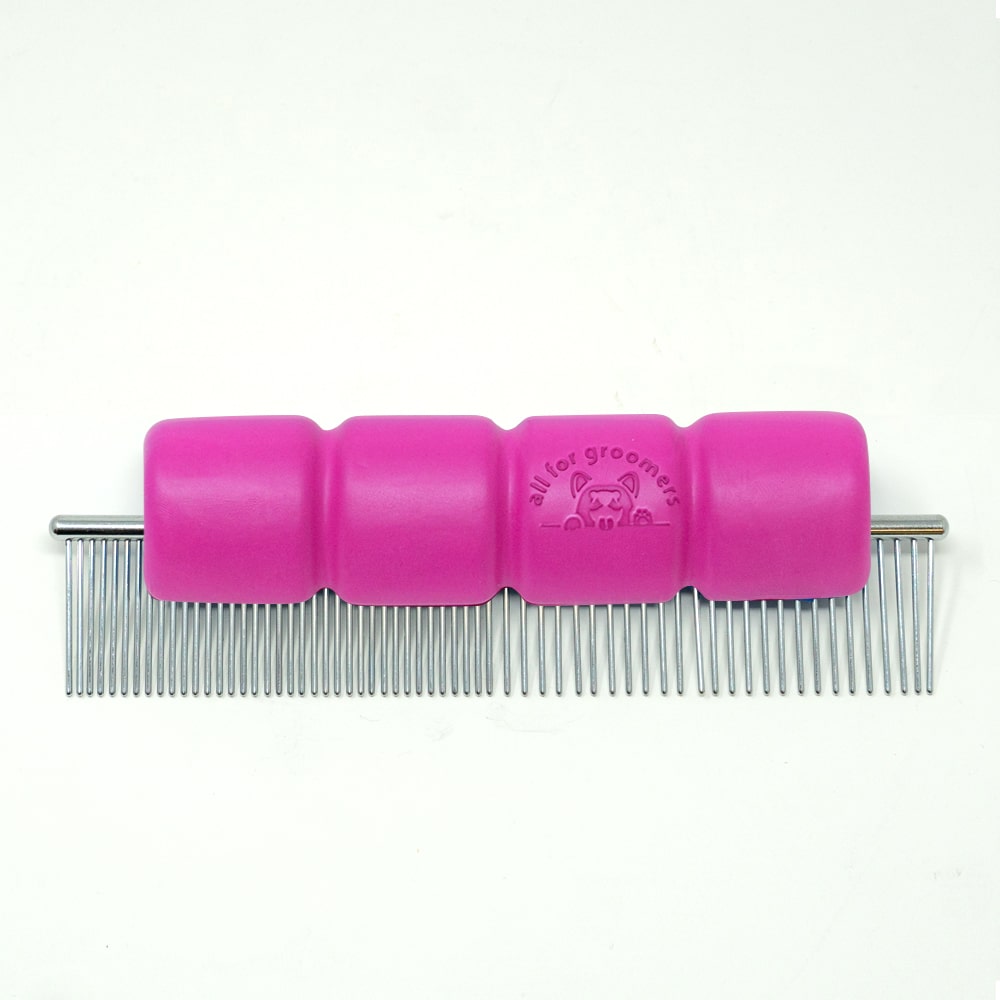 all for groomers hand saver comb holder pink