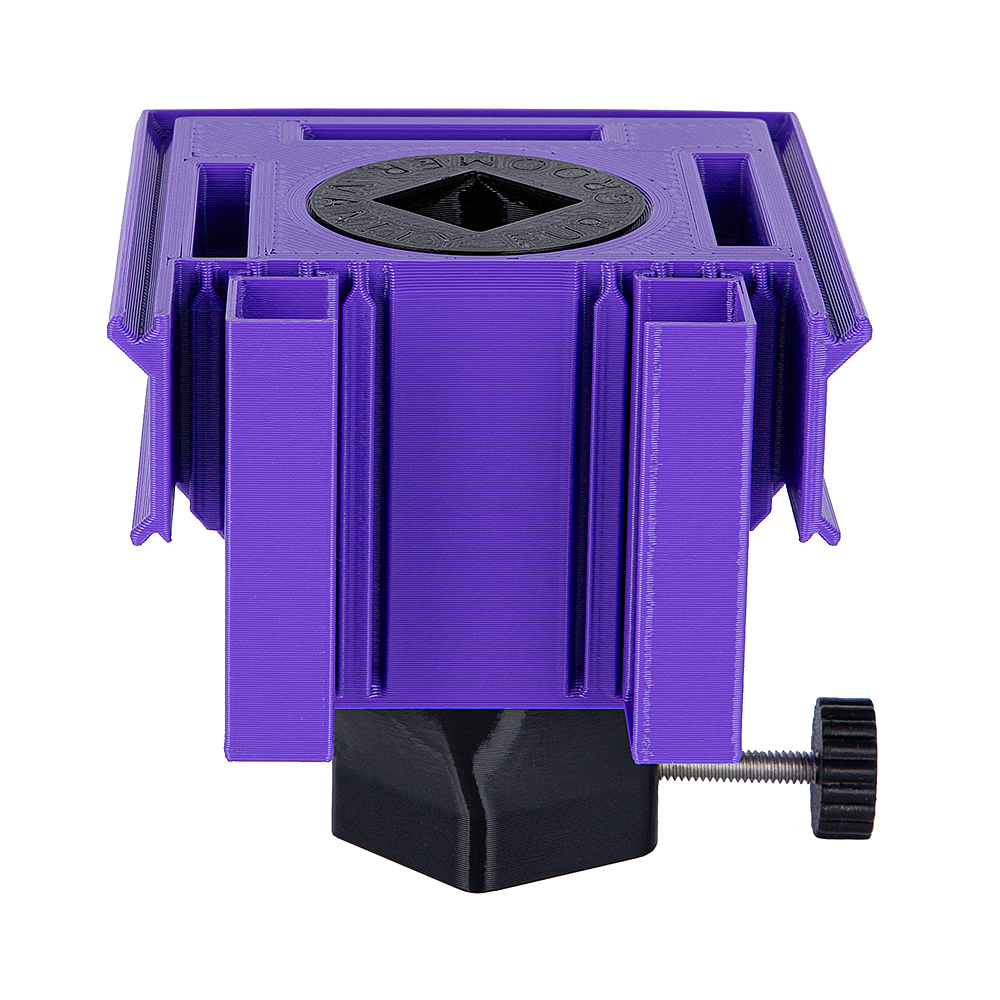 vanity fur phone holder purple