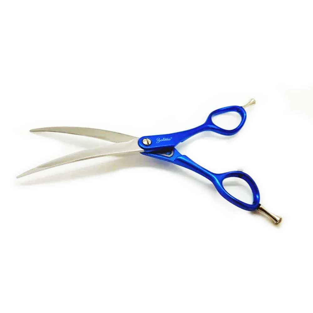 Colibri Curved Scissors Sapphire Blue 6.25 by Zolitta
