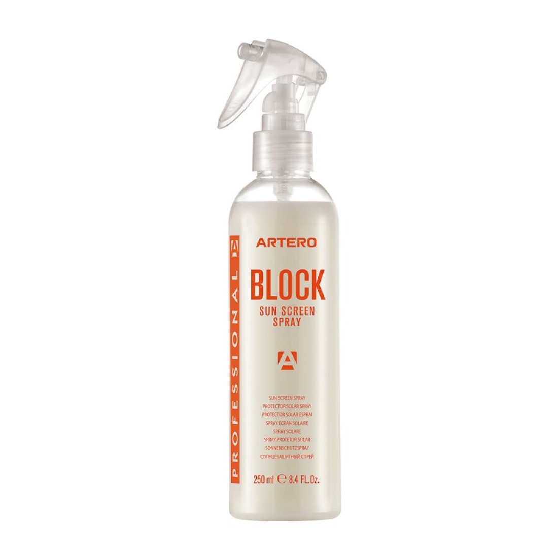 artero block sunscreen hair spray 8.45oz