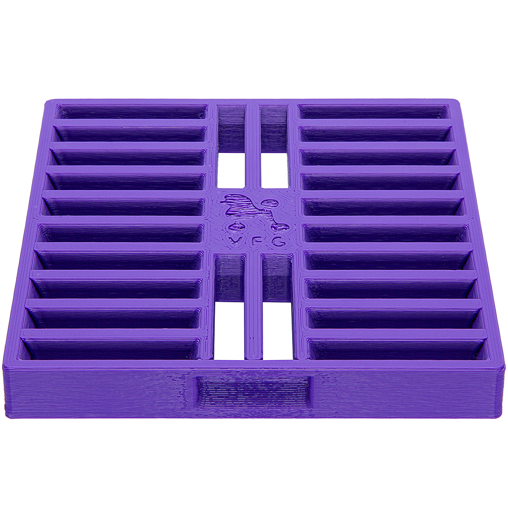vanity fur blade tray purple