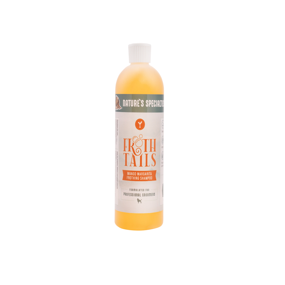 natures specialities froth tail mango shampoo 16oz