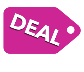 Deal Tag Pink